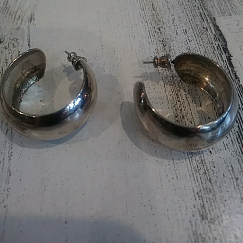 💜 hoop earrings